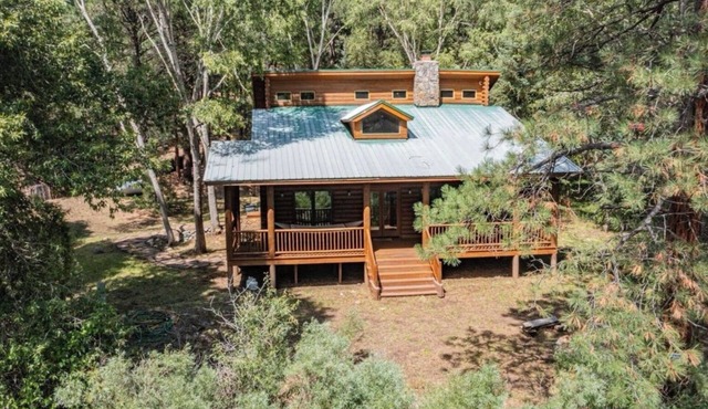 Pecos Riversong Cabin - a modern 3-bedroom cabin on the Pecos River