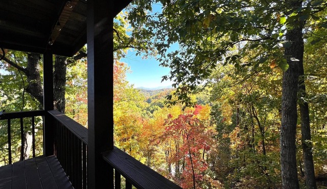 Peek-A-View Affordable Family Cabin In Wears Valley in Dogwood Farms