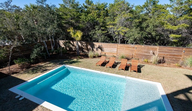 "Pelican Trace"~New Lux Build~Gulf/Park Views~Private Pool~Beach Gear~Gulf Trace