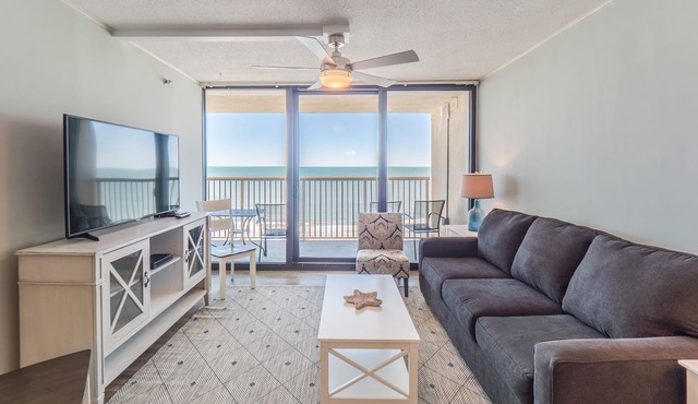 Pelican Watch 806 | Oceanfront + Community Pool!