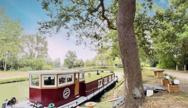 Péniche Dondon - Cocooning cottage on the Canal du Midi