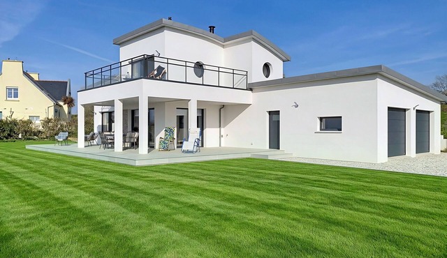 Penn Gwen – Luxurious villa from 2025 (sea view)