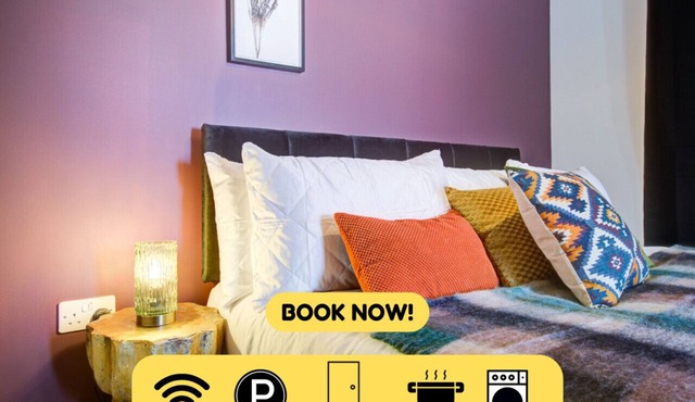 Penny Place Retreat – Central 2BED 2BATH by Station + Free Parking