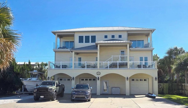 Pensacola Beach 🌴 Bella Vista | Gulf and Sound Views + Boat/Trailer Parking