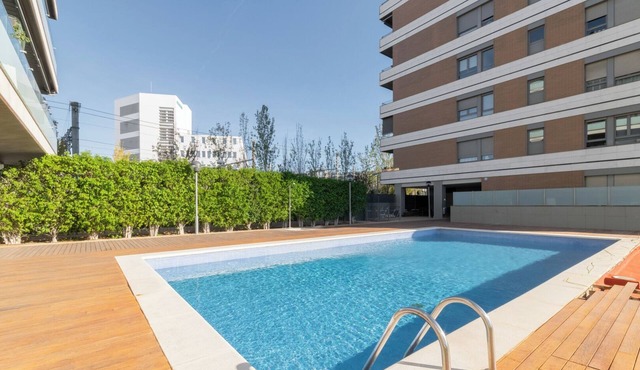 Penthouse with Private Terrace & Pool Access