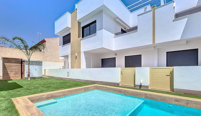 Penthouse apartment, roof terrace and pool