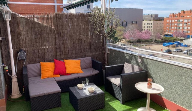 Penthouse lovely terrace, quiet place