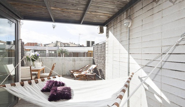 Penthouse near Tibidabo 3 rooms for 6 people with terrace