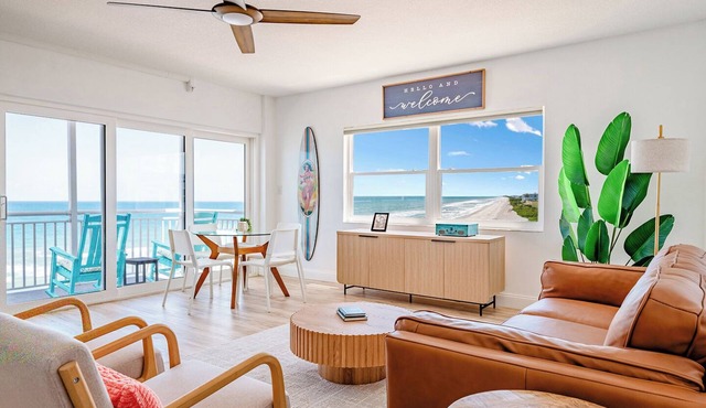 Penthouse Oceanfront Retreat – Ocean View in Every Room + Private Beach Access