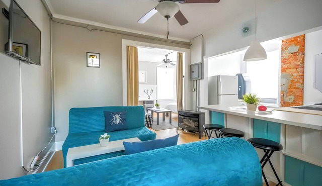 Penthouse @ Palmer Park W/D, AC, Fast WiFi, PrivateRoofDeck in Fabulous Fishtown
