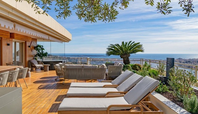 Penthouse panoramic view Cannes