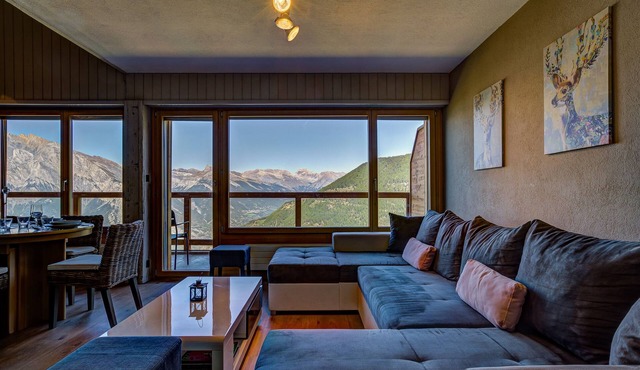 Penthouse Richemont - La Tzoumaz, 4 Vallees
