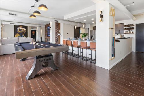 Penthouse Steam Room and Elevator Entry
