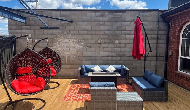Penthouse suite in heart of little Italy