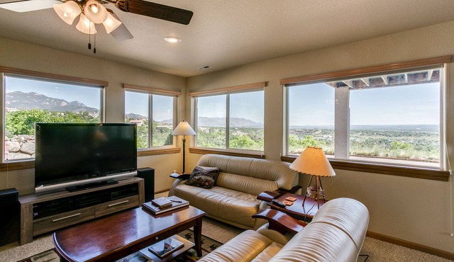 Penthouse views from every window.overlooking entire city and mountain ranges
