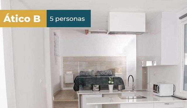 Penthouse with Terrace 3 people, Historic Center II