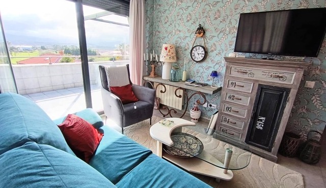 Penthouse with terrace in Cudón