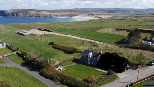 Pentland view croft with a sea view