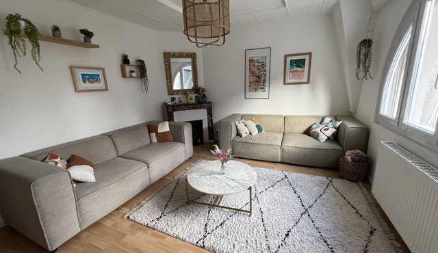 ♥️PEPITE♥️ In the heart of Le Pouliguen, at the foot of the market and the port, 5 minutes from the beach.