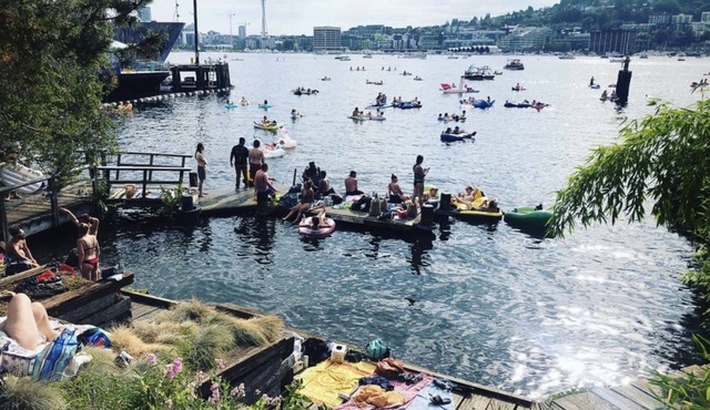 Perch - Lakeview Charm: Water | Space Needle | Fireworks