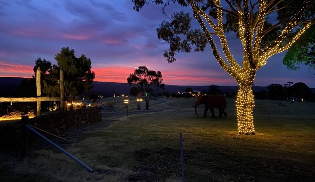 Perched on an ancient plateau overlooking the entire region