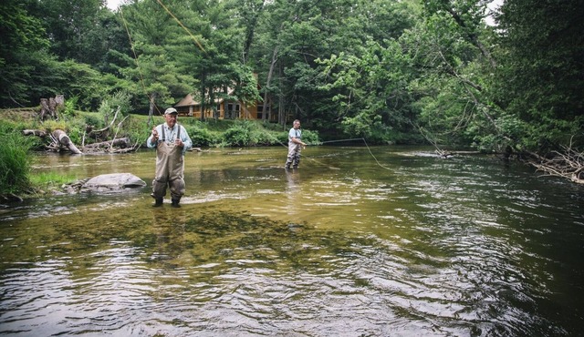Pere Marquette River Fishing Cabin 2