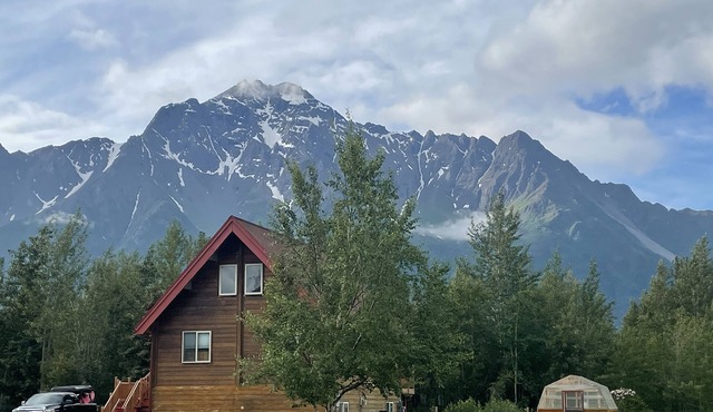 Perfect Alaskan Get away! Comfy, cozy, and remote…you will not regret it.