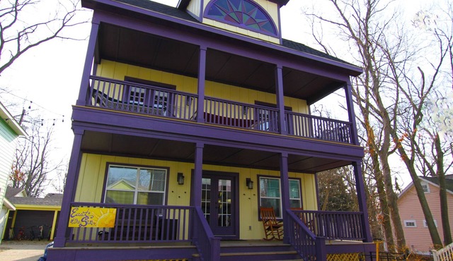 Perfect Family Retreat-Beachwalk-AC-Free WiFi-GolfCart-Grill-Music Lovers-Bikes