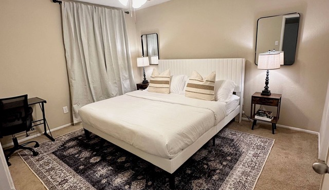 Perfect for extended stays in Houston med center. 30+ night stays I Free parking