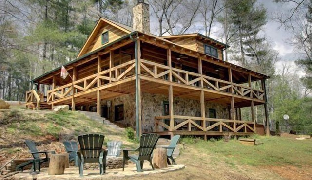 Perfect Getaway Lots 2 Do! Upscale Real-Log Cabin & Great Rate! Families/Couples