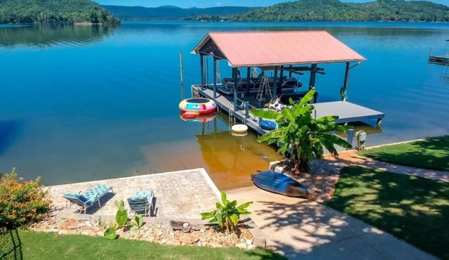 Perfect Lake House Watts Bar-Boat Option+Views+Ramp+Fixed/FloatingDocks+Firepit