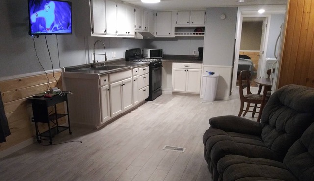 Perfect location for snowmobiling, mountain climbing, and outdoor adventures.