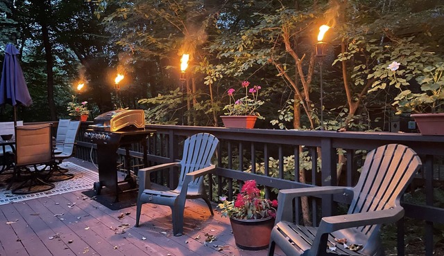 Perfect Poconos Retreat, .5 miles -Beach & Pool, Huge Game Room, Pet Friendly!