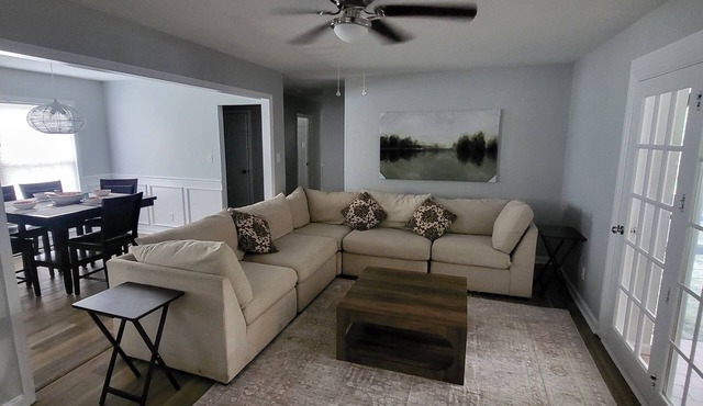 Perfect relaxing Cozy house 5-bedroom house with AC in friendly Warner Robins