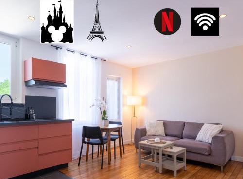 Perfect Stay Between Paris and Disneyland - Free Parking