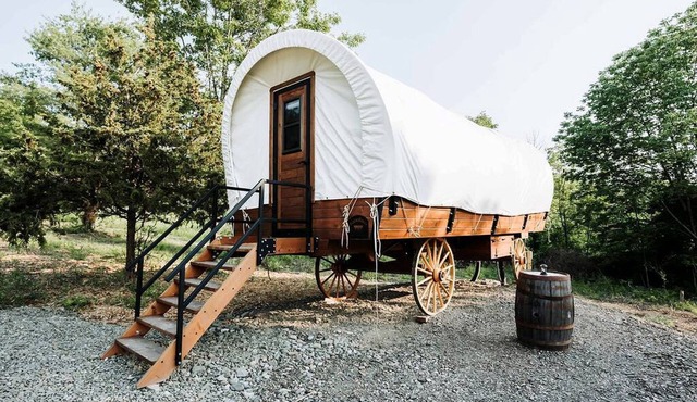 Perfectly Located Pet-Friendly Wagon Retreat in Trendy Penn Yan, NY