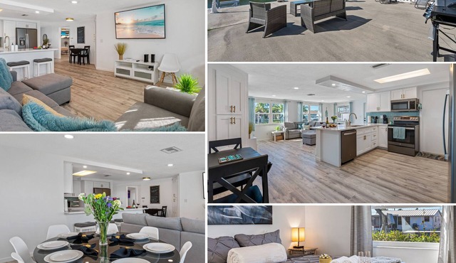 Perfectly Renovated Home on a Waterfront Canal