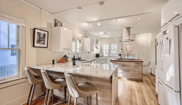 Perfectly Walkable Congress Park Home w/Office and Fenced-in Shaded Back Yard