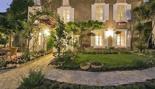 Period village House with heated pool all year and Enclosed Mediterranean Garden