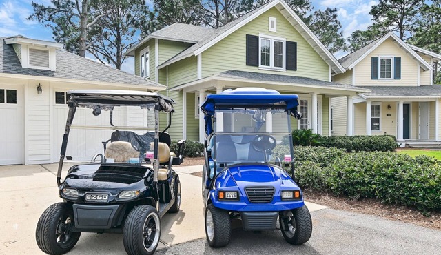 Pet Friendly ~ 2 Golf Carts ~ Spacious Home