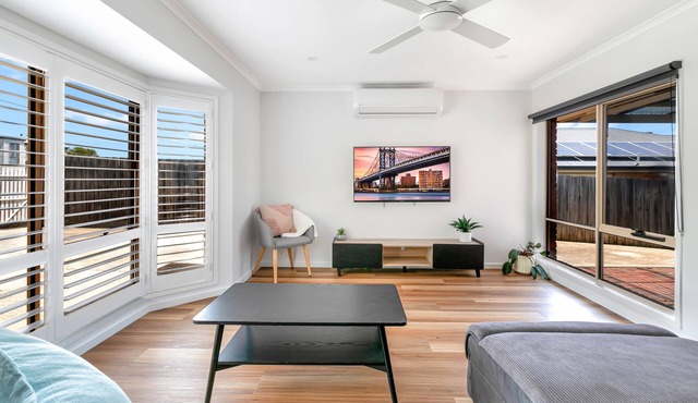 Pet Friendly 3 bedroom house near the beach with large backyard