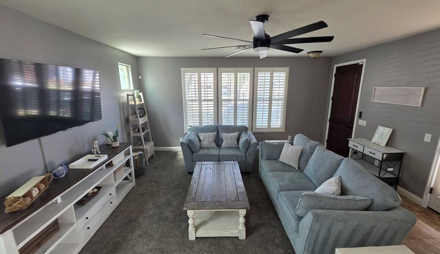 Pet-Friendly 3 bed Home w/Pool Access, Game Room & Garage – Walk to Dining!