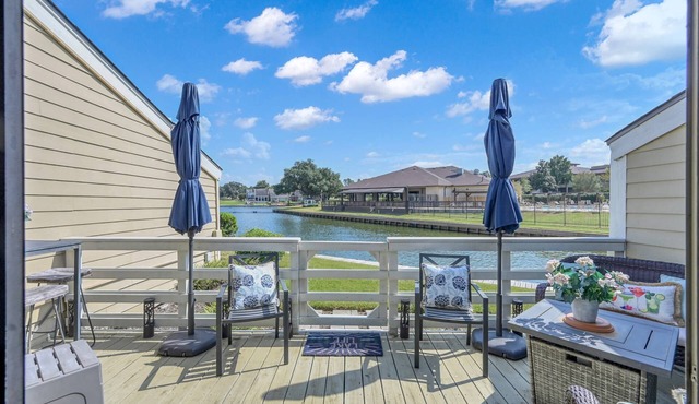 Pet Friendly 3BR Lakefront Condo with Patio Views, Swim Deck, & More!