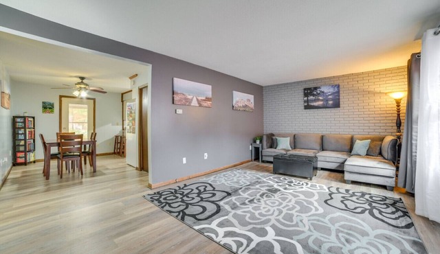 Pet-Friendly 3BR Near Houghton Lake | Fire Pit