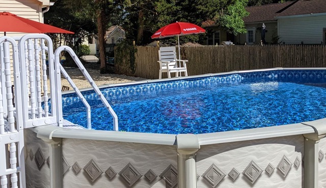 Pet-Friendly Beach Cottage with Pool on Quiet, Dead-End Street