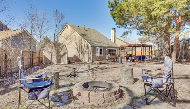 Pet-Friendly Colorado Springs Home w/Mtn Views!