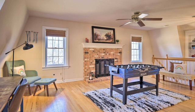 Pet-Friendly Cottage with Game Room & Fire Pit!