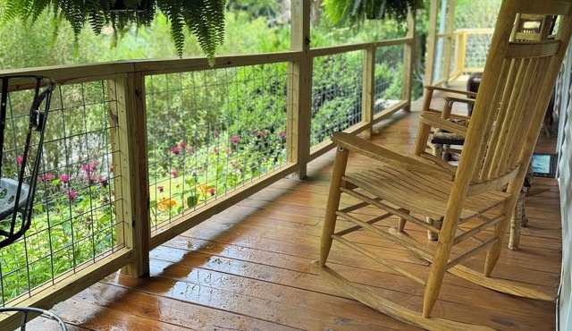 Pet friendly,cozy cabin near Tail of the Dragon.Paved driveway & covered parking