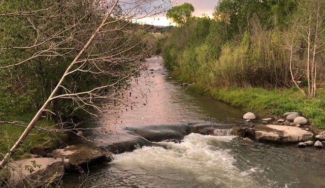 PET FRIENDLY, cozy, quiet, cabin; river in the backyard STARLINK; VRP-25-0076