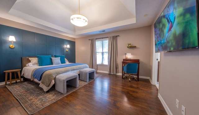 Pet Friendly Extended Stay with Fire Pit and Patio